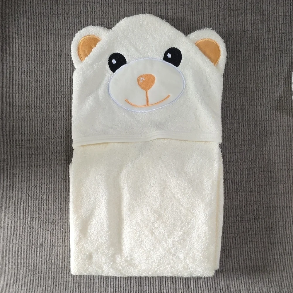 Premium Bamboo Hooded Baby Towel Set By Kermode, New In Box, Boy Or Girl.